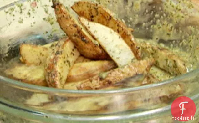 Pommes de Terre Grecques à la Vinaigrette au Citron