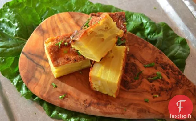 Tortilla Espanola (Omelette de Pommes de terre espagnoles)