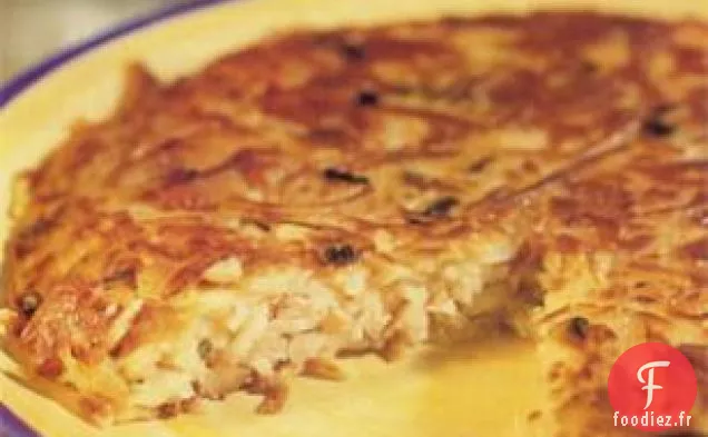 Pommes De Terre Rosti Au Jambon Et Au Fromage