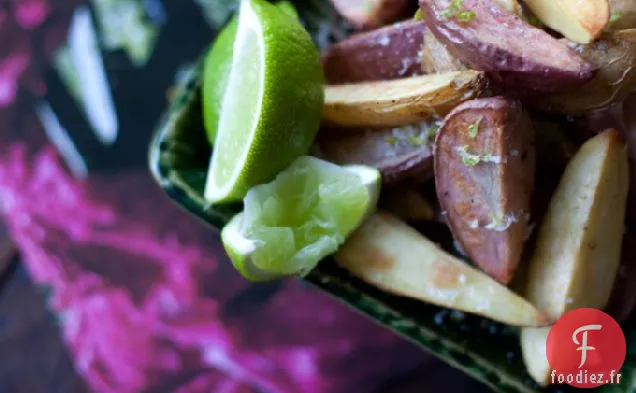 Frites Au Poivre Noir Et Au Citron Vert