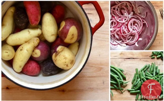 Salade De Pommes De Terre Au Sel Et Au Vinaigre