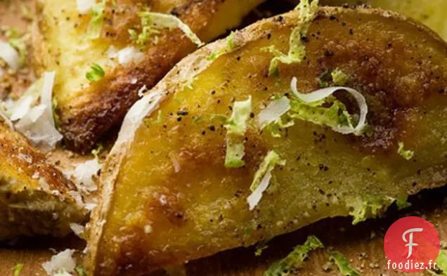 Frites Au Poivre Noir Et Citron Vert
