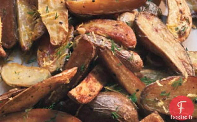 Pommes de terre rôties au citron