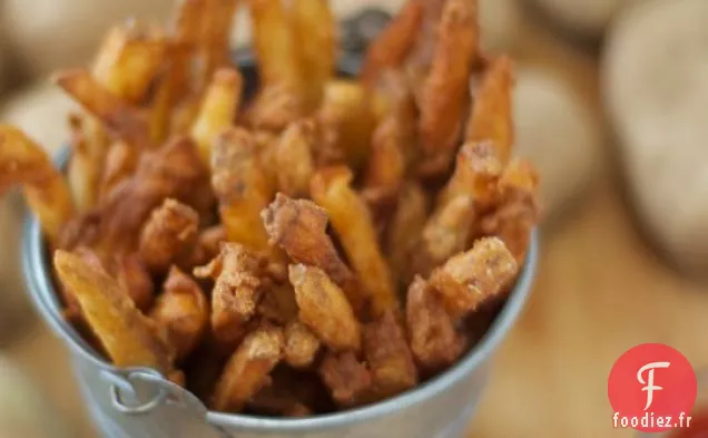 Frites Cajun battues à la bière