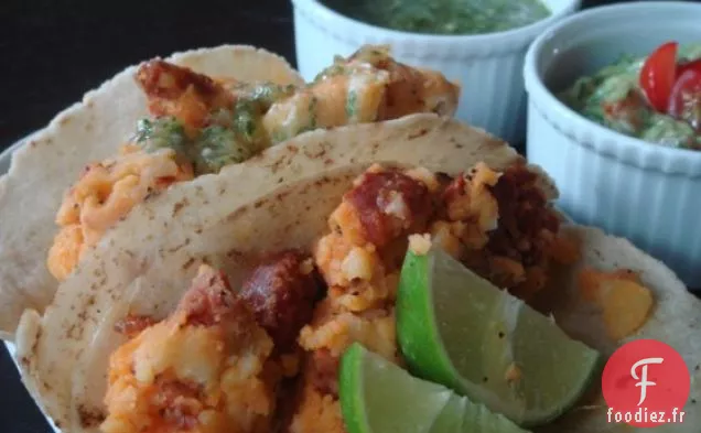 Tacos au Chorizo de Pommes de Terre