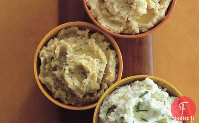 Purée de Pommes de terre au Safran et au maïs