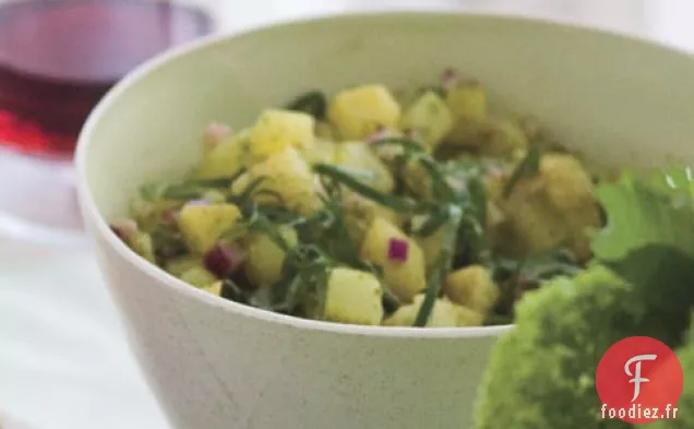 Salade De Pommes De Terre À L'Huile De Basilic