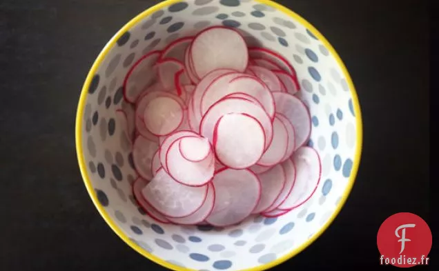 Radis Marinés Rapidement