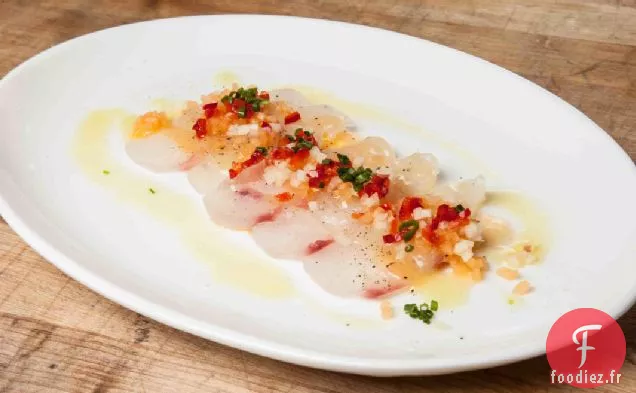 Recette De Crudo Fluke Au Citron Meyer