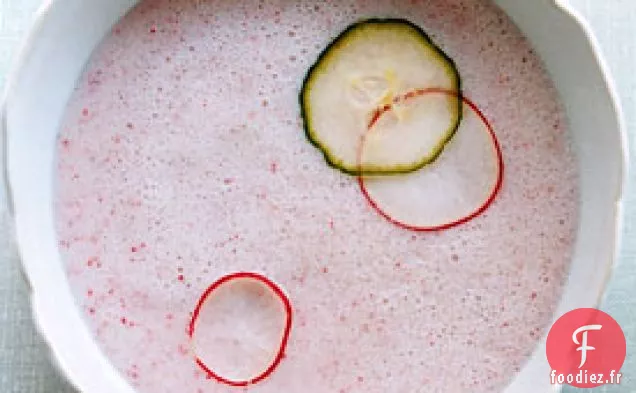 Soupe au Babeurre de Radis Réfrigérée