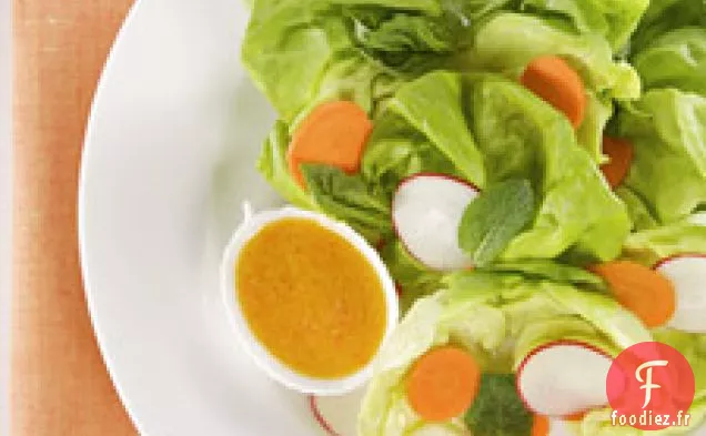 Salade De Carottes Avec Vinaigrette Au Miso Blanc