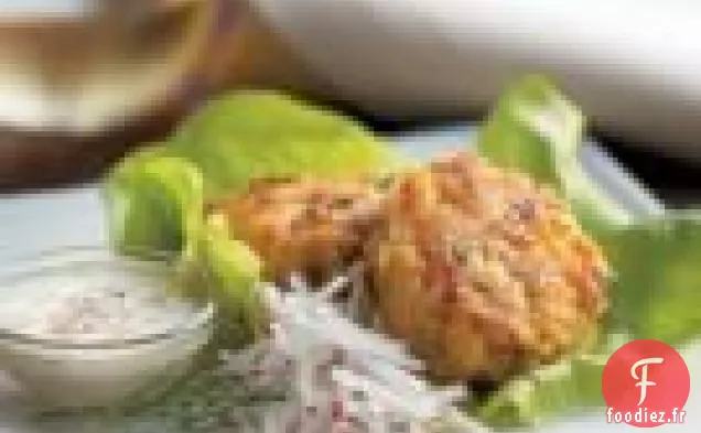 Salade de Gâteau au Crabe