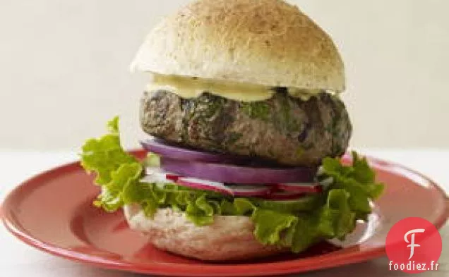 Hamburgers de Bœuf Herbacés Audacieux