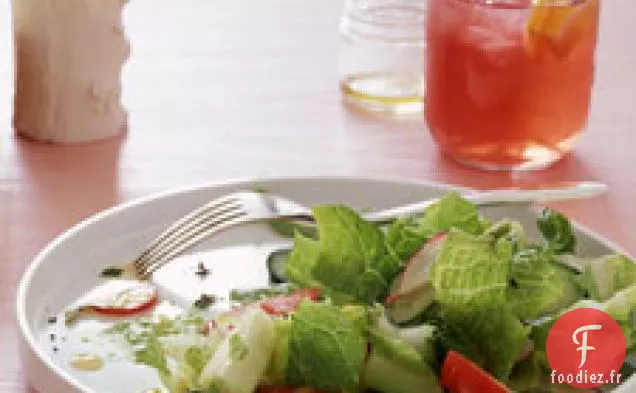 Salade De Jardin Au Fromage Au Yogourt