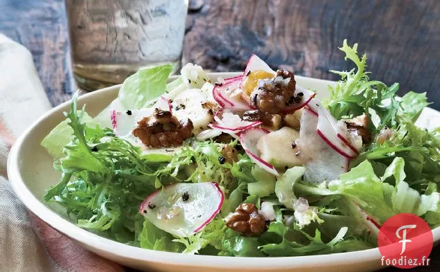 Salade Waldorf Citronnée