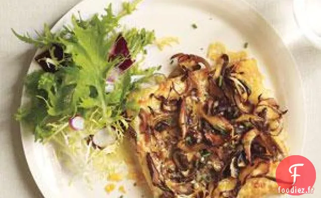 Tartes Aux Champignons Feuilletés Et Au Gruyère