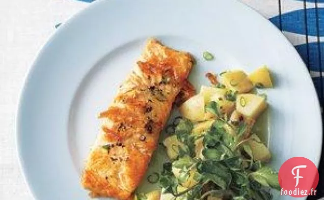 Saumon Avec Salade De Pommes De Terre