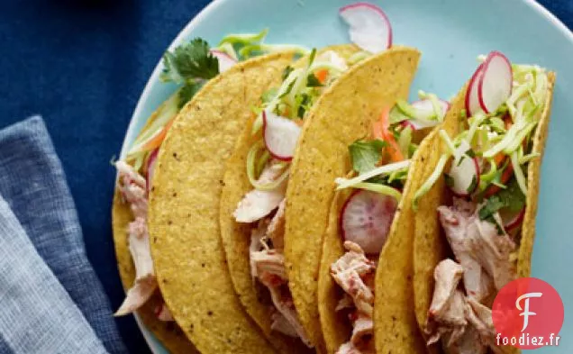 Adobo - Tacos au Poulet au Citron Vert