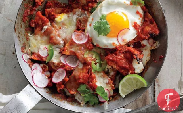 Chilaquiles Aux Œufs Frits