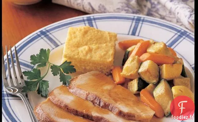 Poulet Et Légumes Étouffés