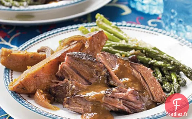 Rôti de Pot et Patates Douces