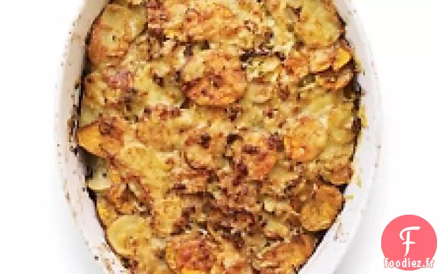 Tian De Pommes De Terre Et Patates Douces