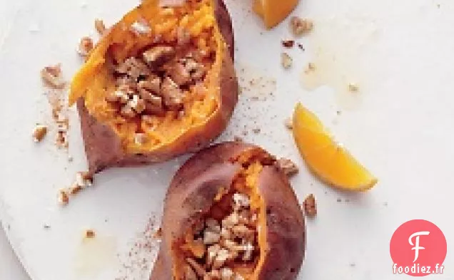 Patates Douces Cuites Au Four Aux Agrumes