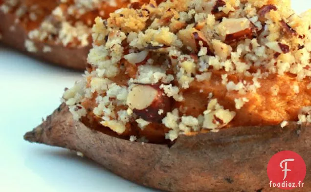Patates Douces Bourbon-noisettes Cuites deux fois au four