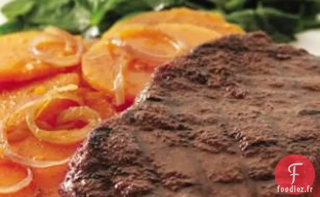 Steak Grillé à Marrakech & Patates Douces