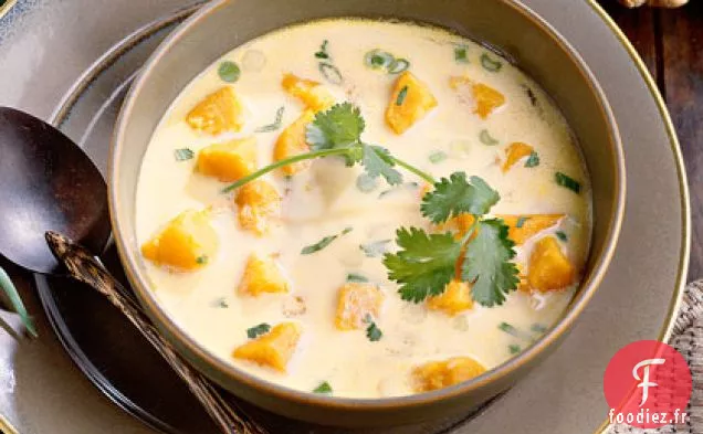 Chaudrée de Patate Douce Asiatique