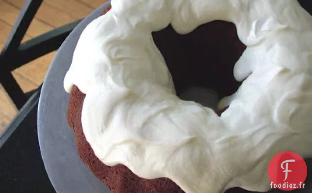 Gâteau Aux Patates Douces Avec Glaçage Au Fromage À La Crème Au Citron