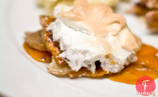 Gratin De Sumac De Patates Douces À La Meringue