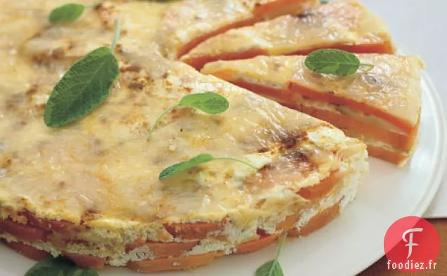 Gratin de Patates Douces Épicées