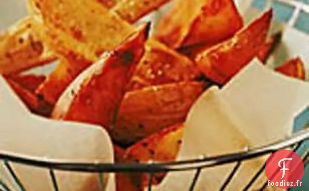 Pommes de terre frites au Four et Patates Douces