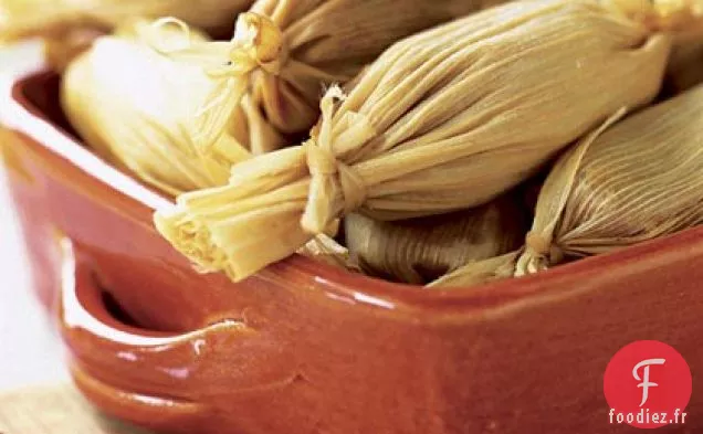 Tamales de Patates Douces Épicées au Chili