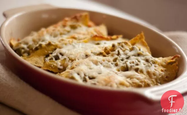 Enchiladas de Patates Douces aux Haricots Noirs