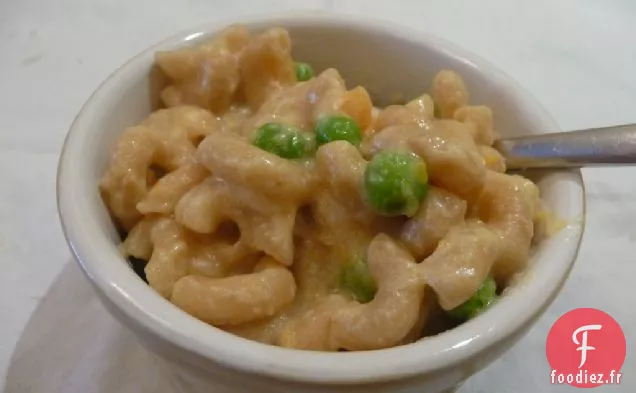 Recette de Macaroni au Fromage et à la Patate Douce
