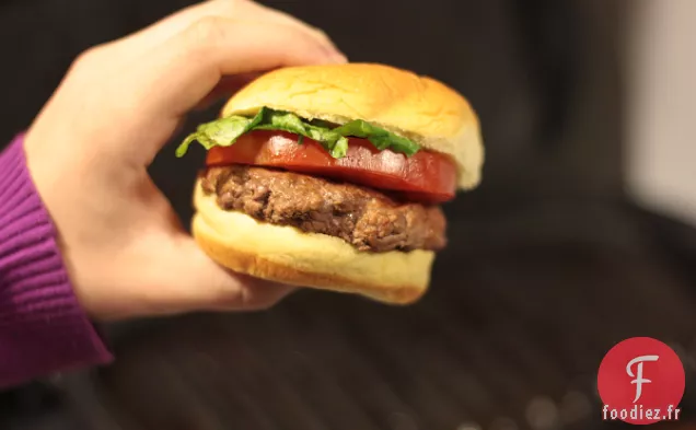 Sliders Et Frites De Patates Douces