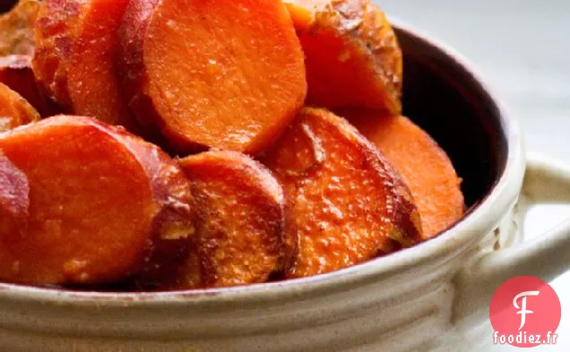 Patates Douces des Fêtes épicées aux Agrumes et à l'érable