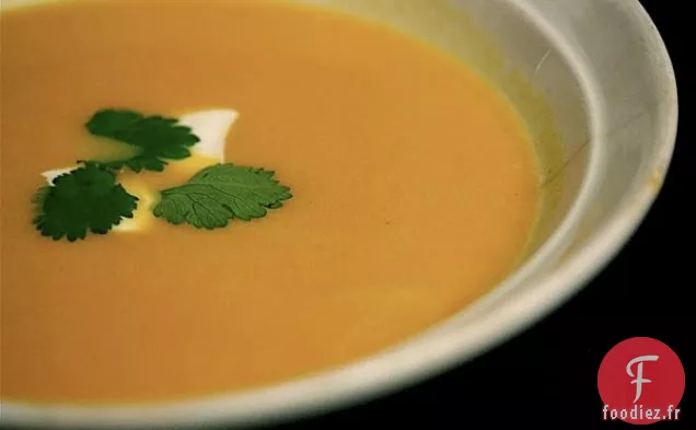 Soupe de Patates Douces Au Curry