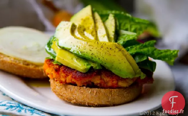 Hamburgers aux Légumes à la Patate Douce