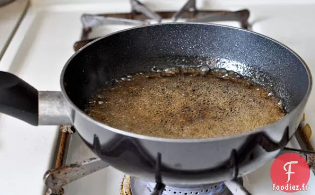 Saumon Glacé au Bourbon Croustillant