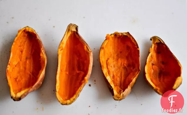 Peaux de Patates Douces Salées