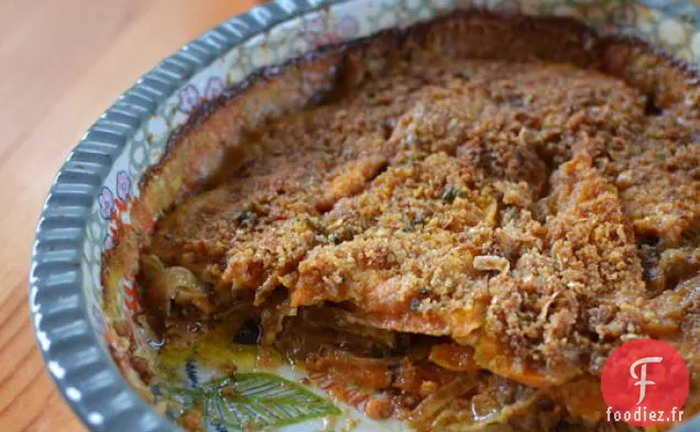 Gratin De Patates Douces Et Sauge