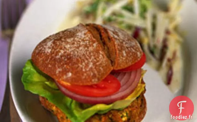 Burger de Tofu à la Patate Douce