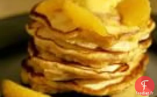 Crêpes De Patates Douces Au Beurre Orange-miel