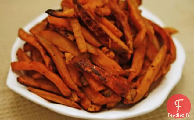 Frites de Patates Douces au Barbecue