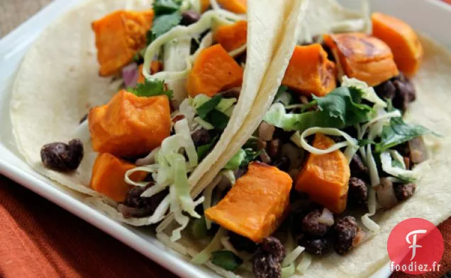 Tacos Aux Haricots Noirs Et Patates Douces