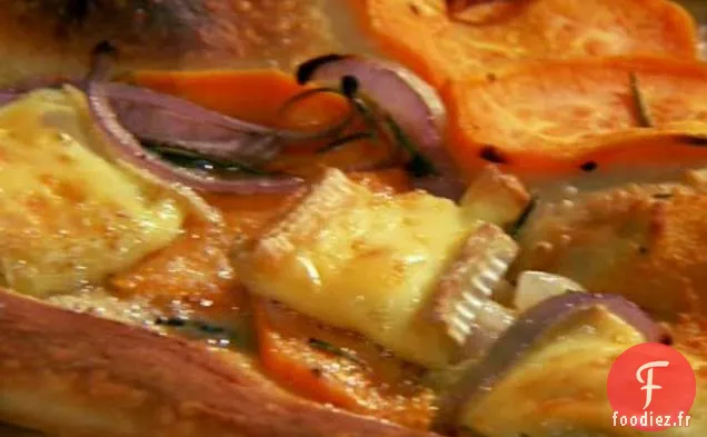 Patates Douces et Pain plat au Brie