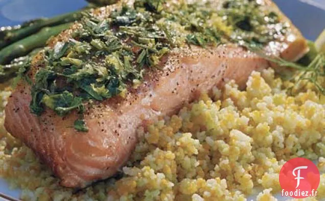 Saumon Grillé au Citron